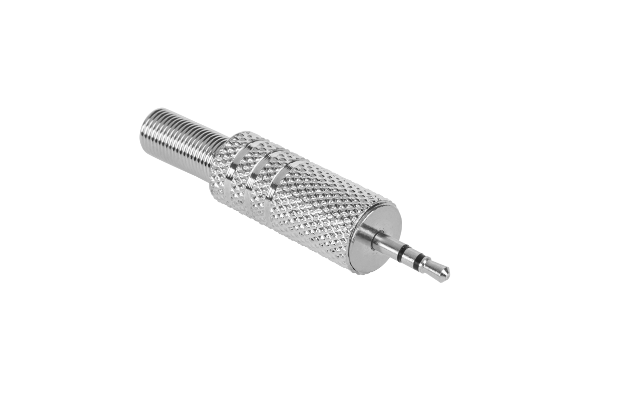 Priedas jack 2.5 stereo metalinis kištukas