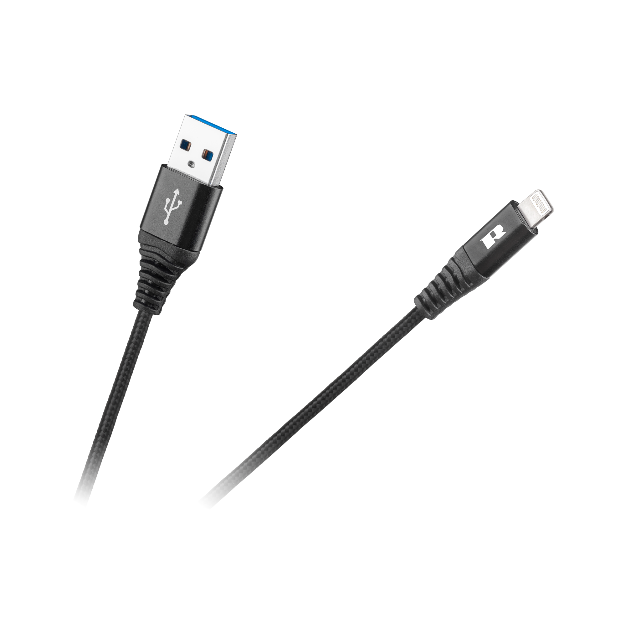 Usb kabelis - lightning rebel, 100cm