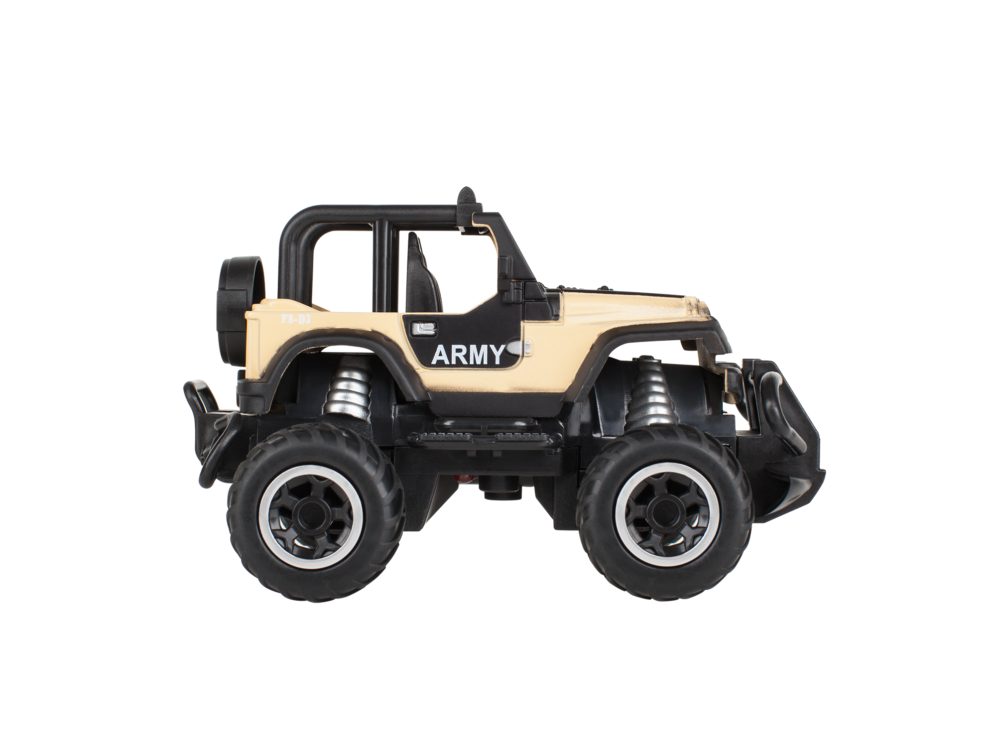 Nuotoliniu būdu valdomas mini automobilis army