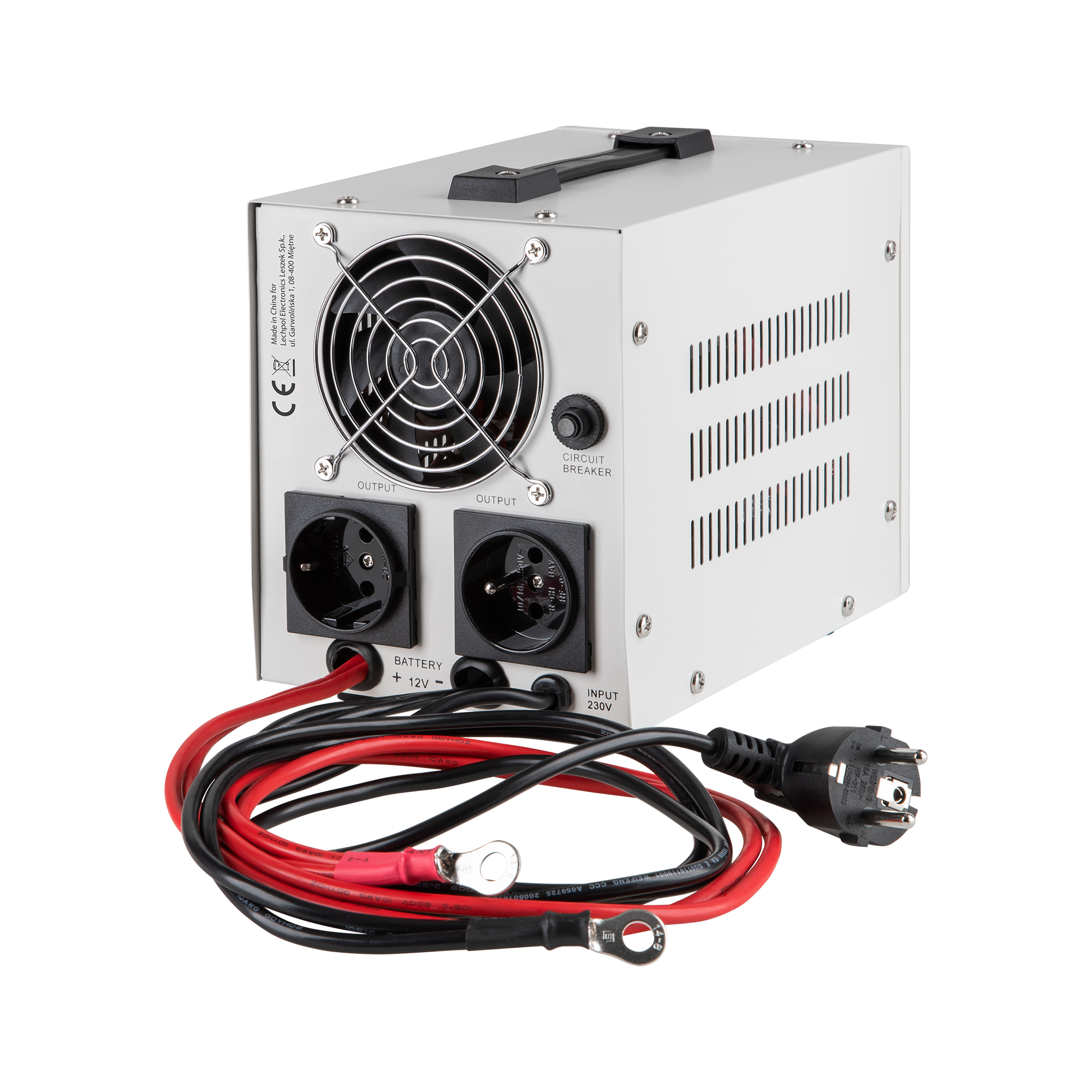 kemot ups prosinus-800 grynos sinusoidės bangos inverteris su įkrovimo funkcija 12v 230v 800va/500w