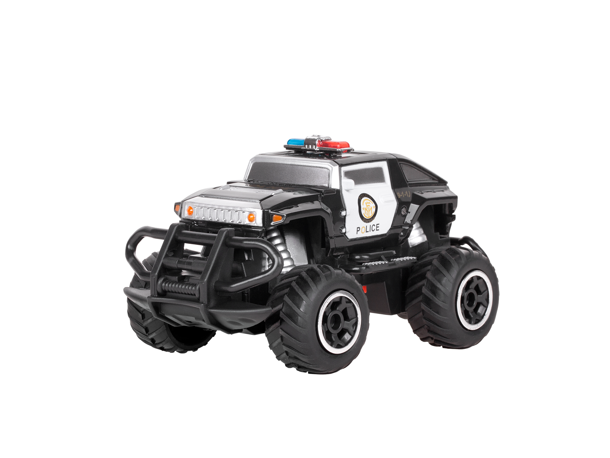 Nuotoliniu būdu valdomas policijos automobilis rebel
