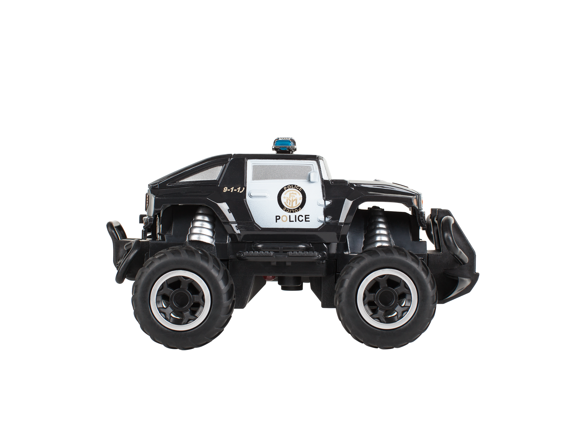 Nuotoliniu būdu valdomas policijos automobilis rebel