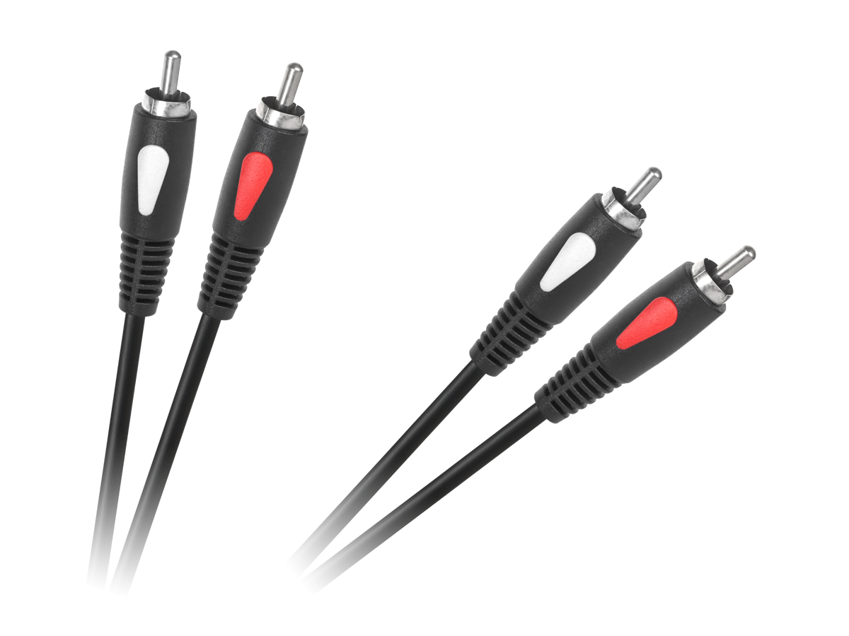 Audio laidas kabelis 2rca-2rca 1,8 m 