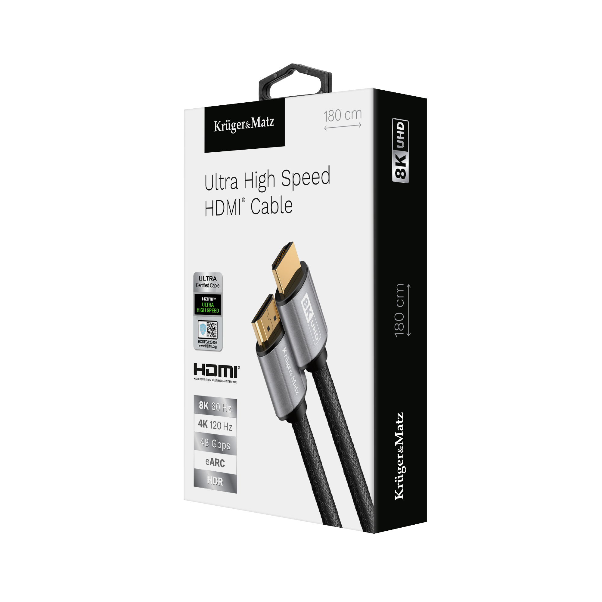 Hdmi laidas hdmi-hdmi - kruger&matz kabelis