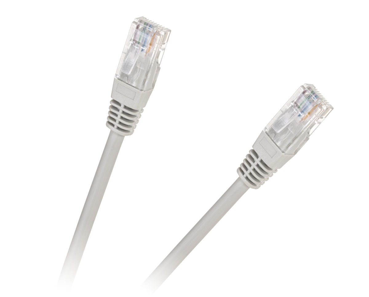 Tinklo laidas utp sujungimo kabelis cat.5e 5,0 m cabletech eco-line