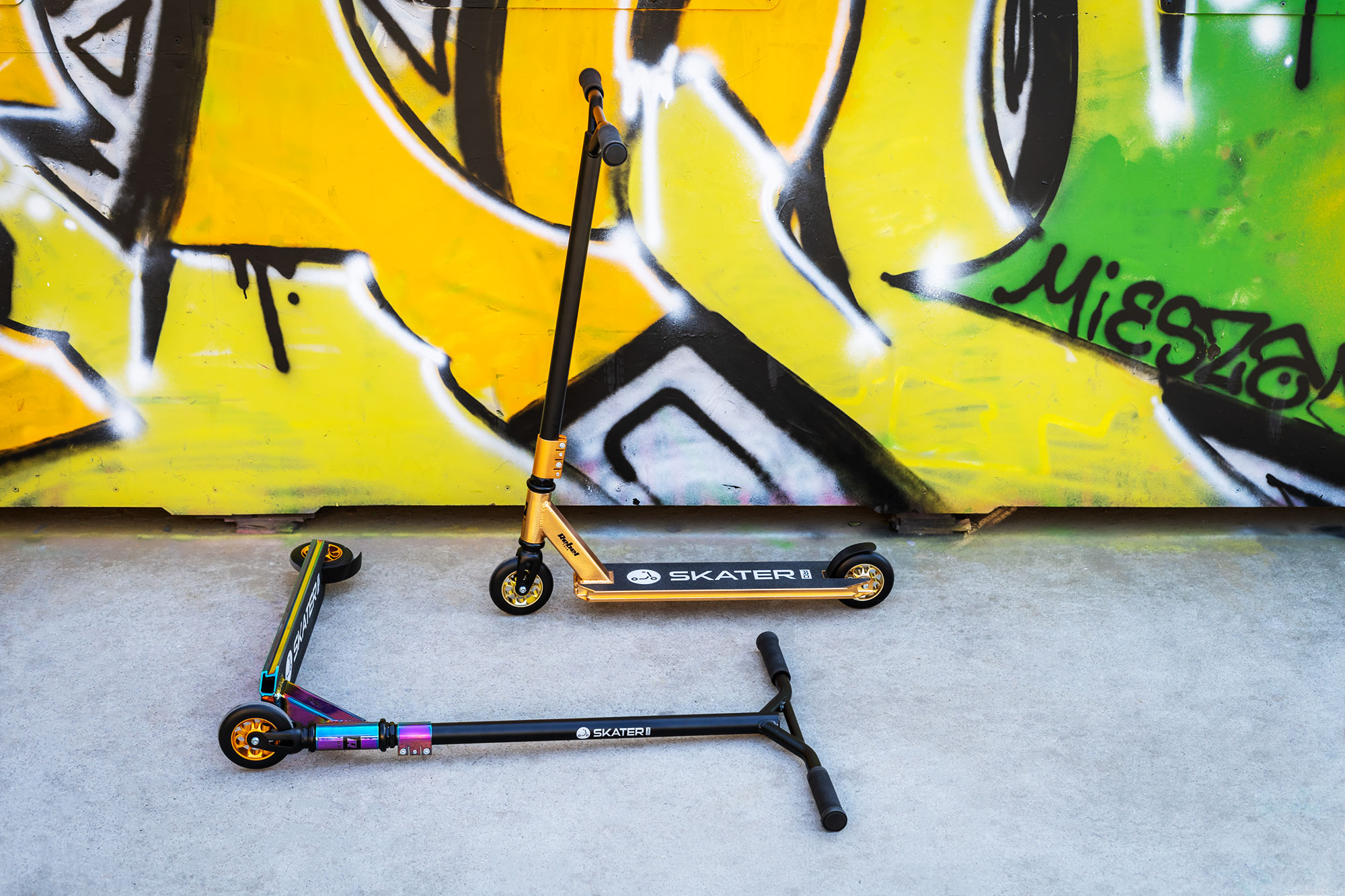 rebel skater pro neon didelio našumo paspirtukas