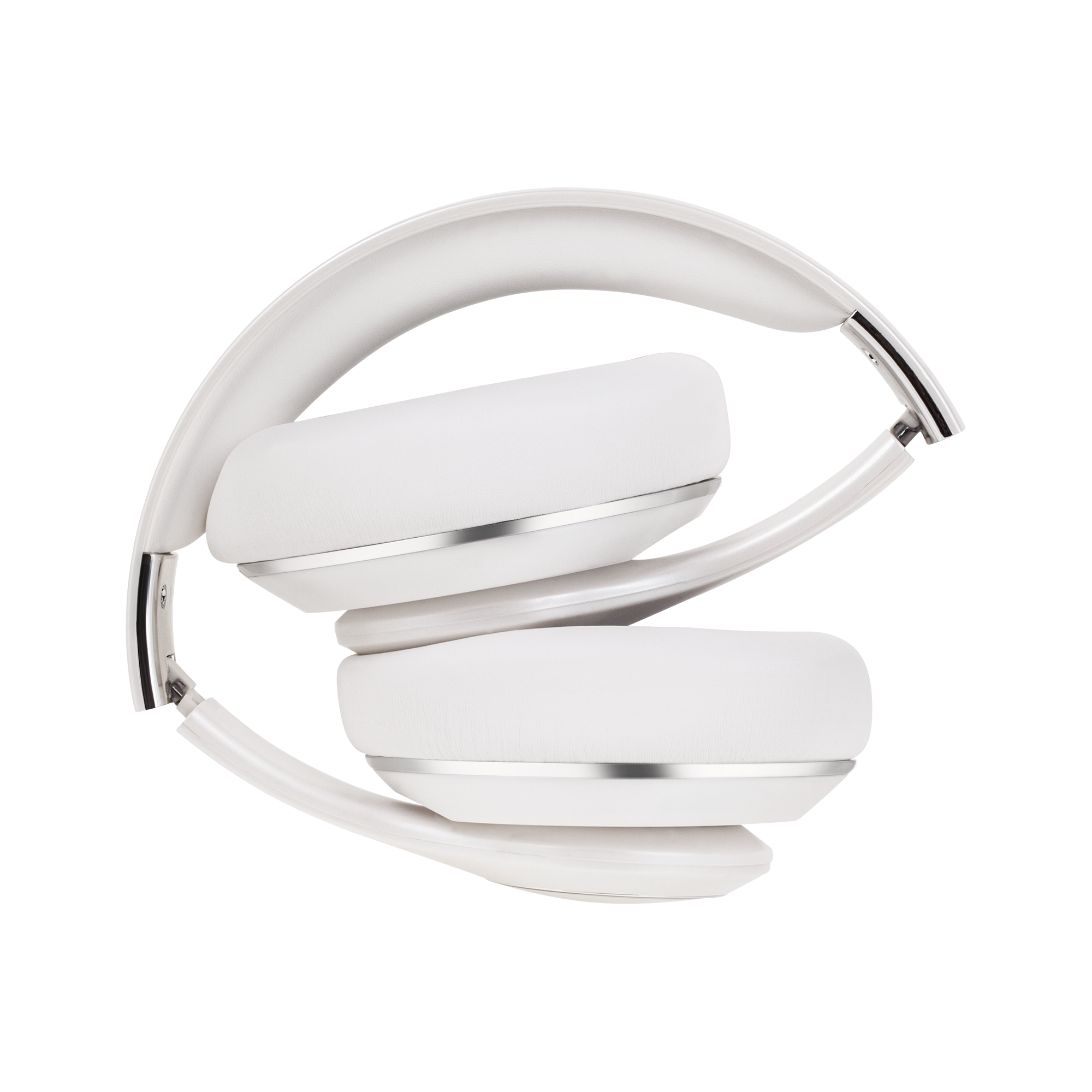 belaidės ausinės į ausis kruger&matz modelis street 3 wireless, balta spalva