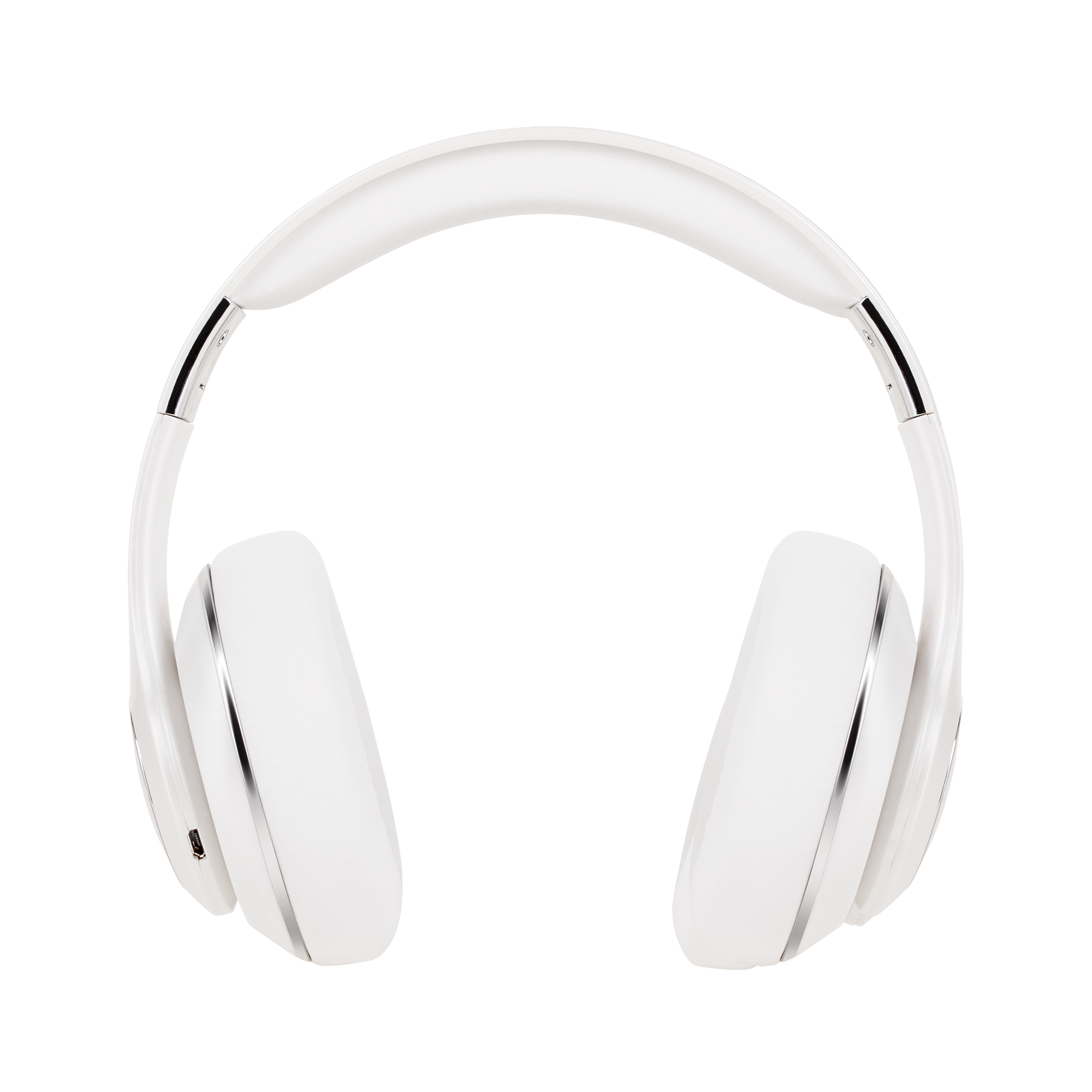 belaidės ausinės į ausis kruger&matz modelis street 3 wireless, balta spalva