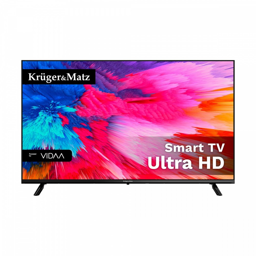 Televizorius Kruger&Matz 50 UHD smart DVB-T2/S2 H.265 televizorius