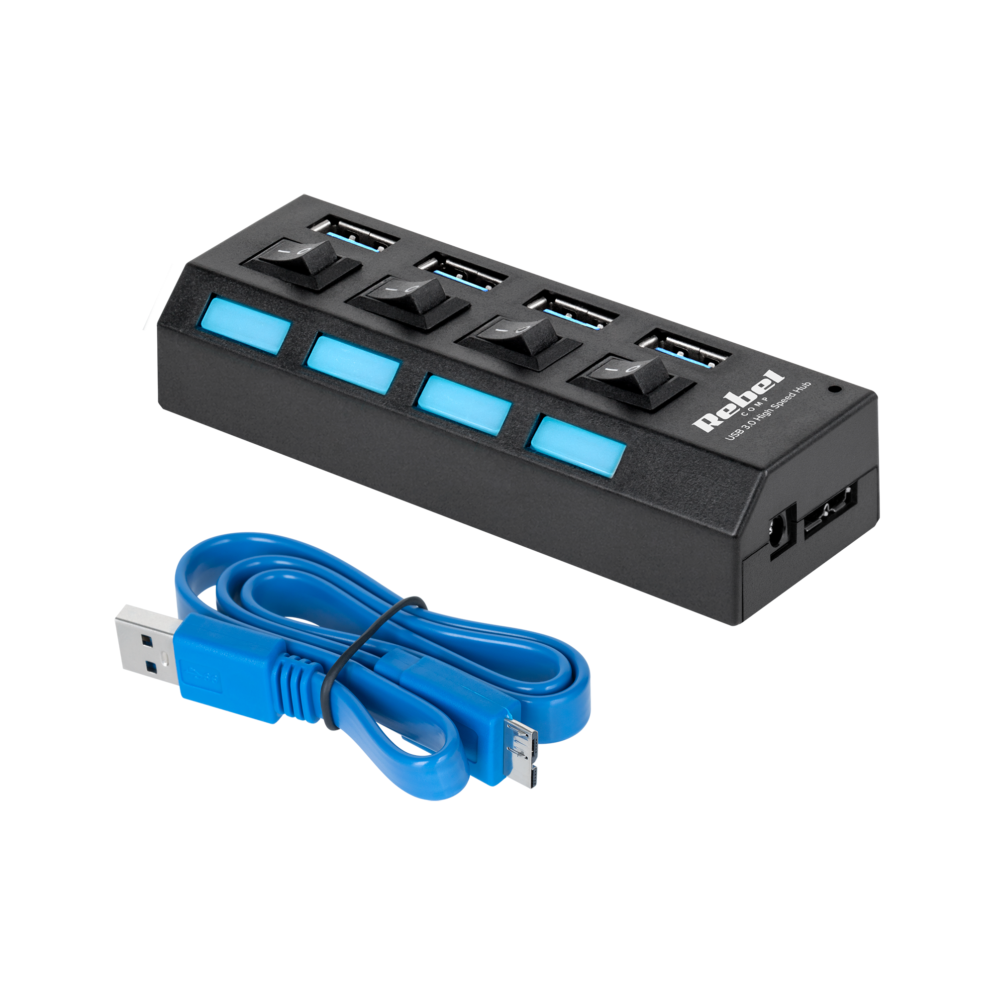 Usb šakotuvas 3.0 4