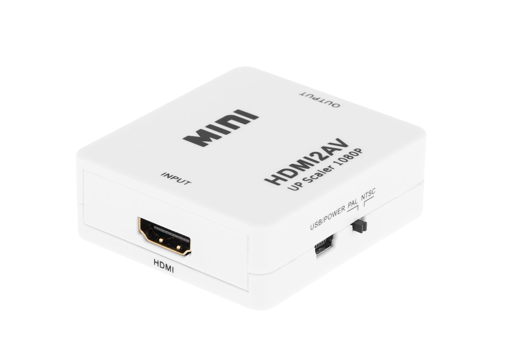 signalo keitiklis hdmi lizdas - av lizdas - chinch cvbs + audio