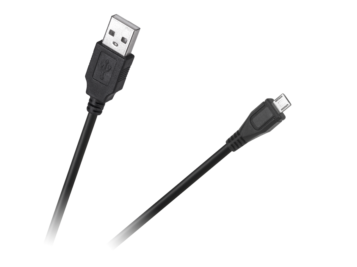 Usb ir micro usb kabelis 1,0 m