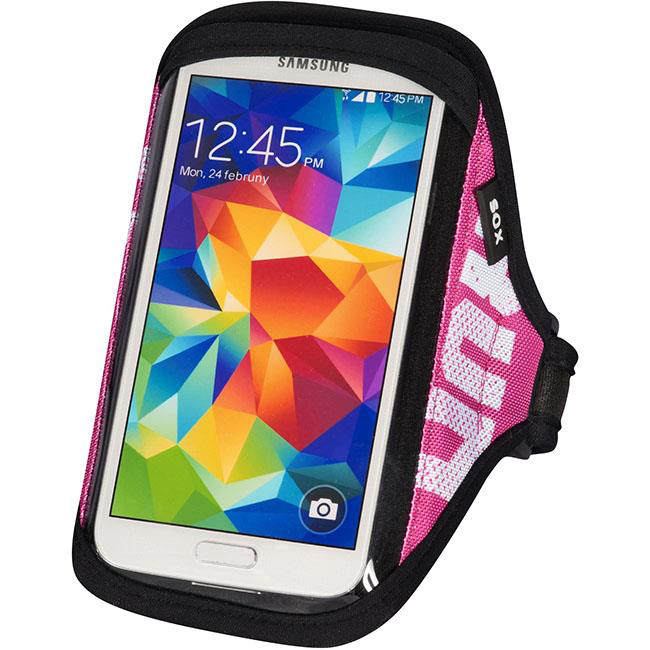 SOX išmaniojo telefono sportinė apyrankė run away s/m 25-33cm rožinė, Universalus