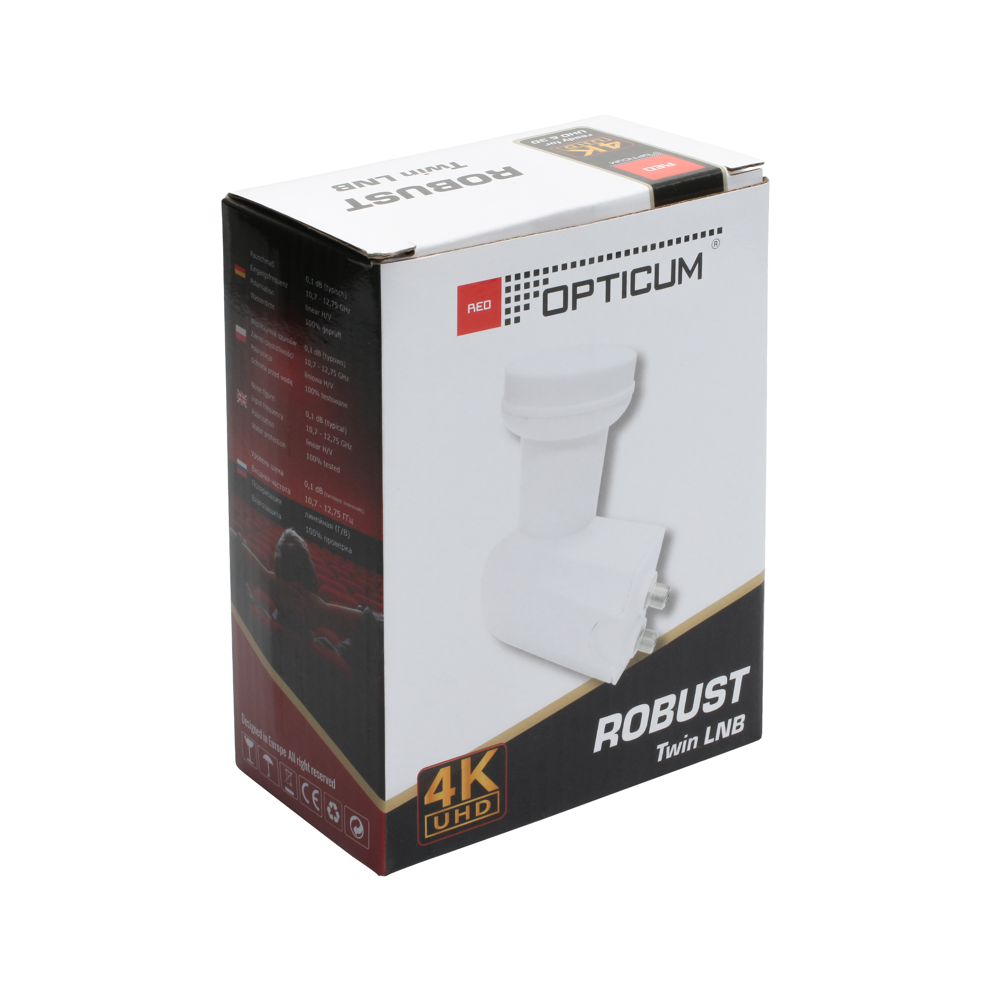 Adapteris Opticum twin red robust keitiklis 0,1 db