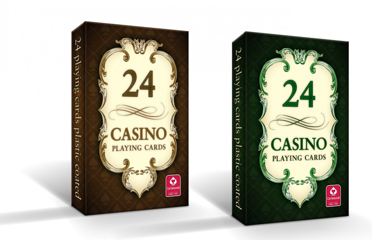 Kazino kortelės cartamundi, 24 vnt