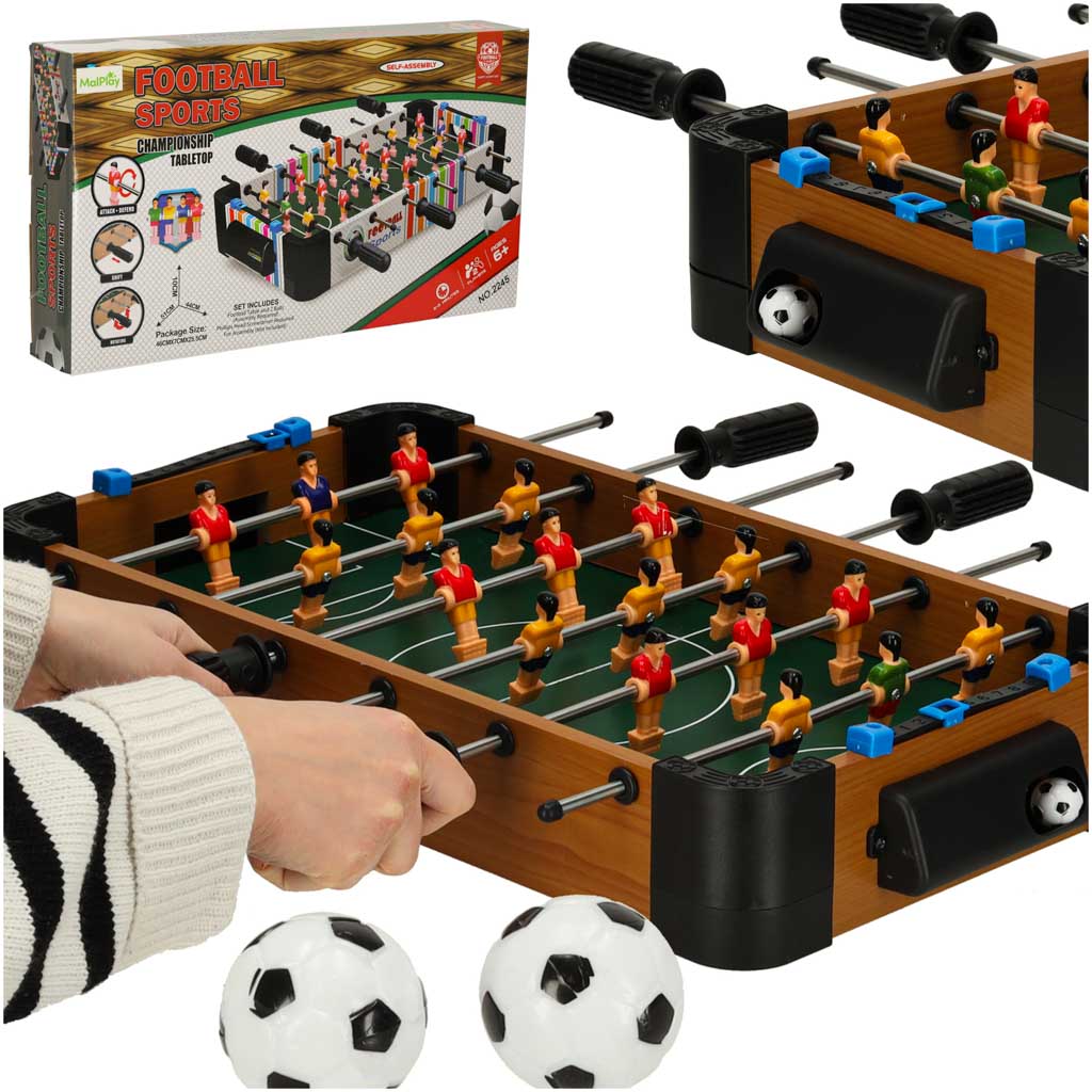 Medinis stalo futbolas malplay