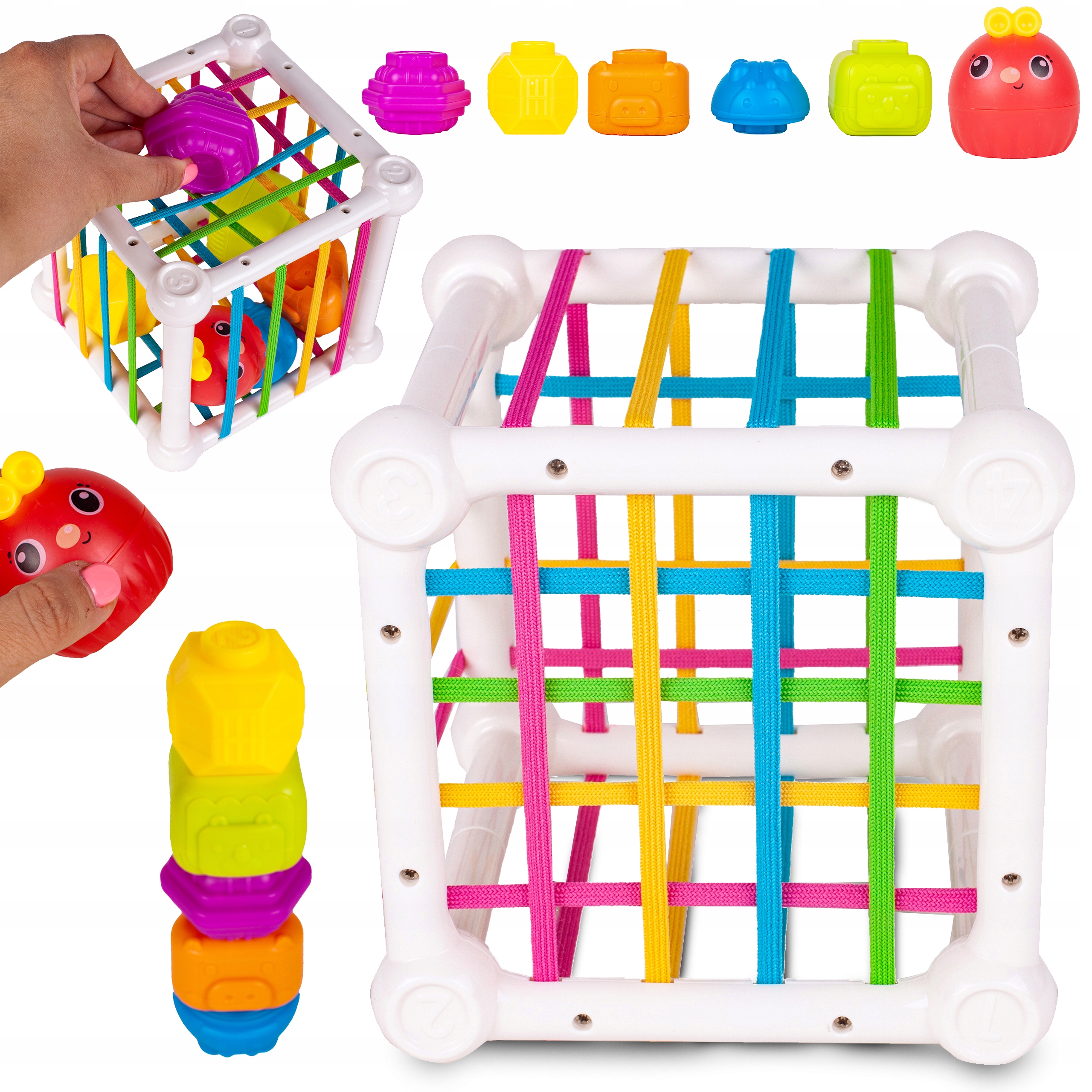 Arcade cube jutikliniai žaidimai mažiems vaikams