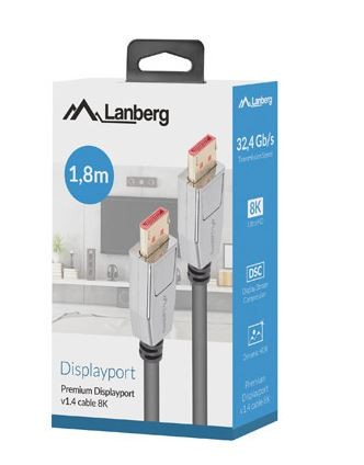Maitinimo laidas lanberg ca-dpdp-20cu-0018-bk