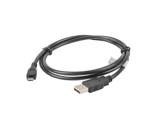 Maitinimo laidas lanberg ca-usbm-10cc-0010-bk