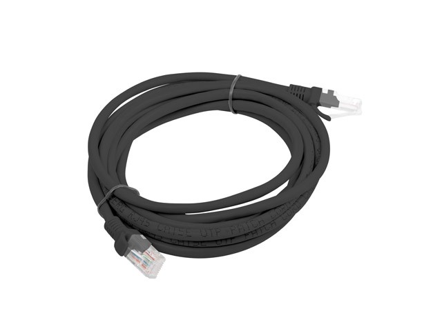 Tinklo laidas lanberg pcu6-10cc-0300-bk