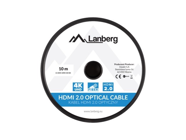 Hdmi laidas lanberg, hdmi, 10 m