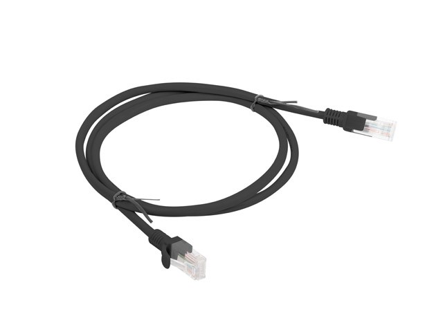 Tinklo laidas lanberg pcu6-10cc-0100-bk