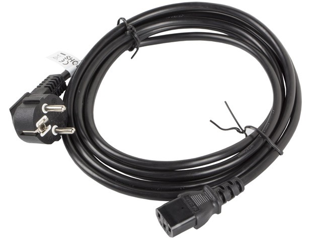 Maitinimo laidas lanberg laidas ca-c13c-11cc-0030-bk