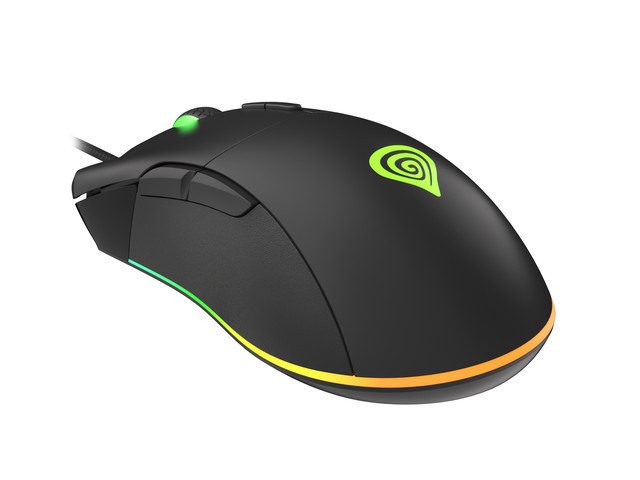Optinė pelė genesis nmg-1771, juoda