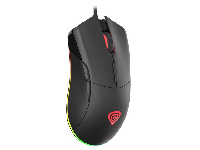 Optinė pelė genesis nmg-1771, juoda