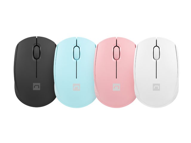 Natec stork kompiuterio pelė namo abiems rankoms bluetooth + usb type-a optinis 1600 dpi