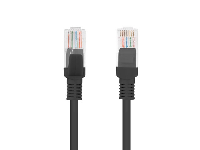 Tinklo laidas lanberg pcu6-10cc-1000-bk