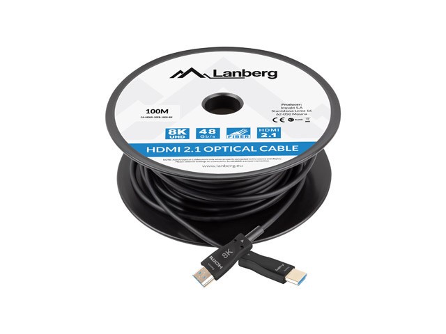 Hdmi laidas lanberg, hdmi, 100 m