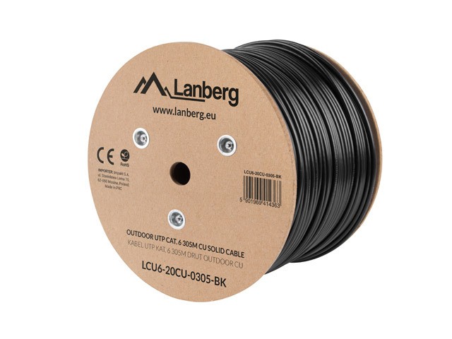 Maitinimo laidas lanberg lcu6-21cu-0305-bk