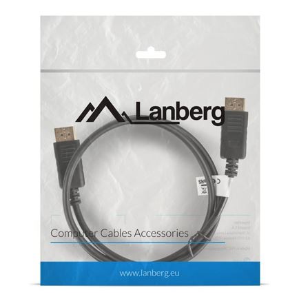 Kompiuterio laidas laidas lanberg ca-dpdp-10cc-0010-bk