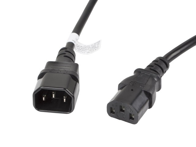 Maitinimo laidas laidas lanberg ca-c13e-11cc-0030-bk