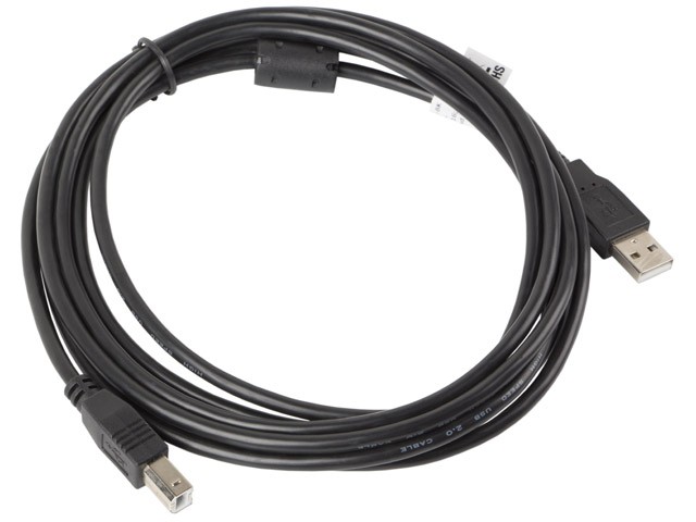 Kompiuterio laidas lanberg, usb 2.0 / a-b, 3 m