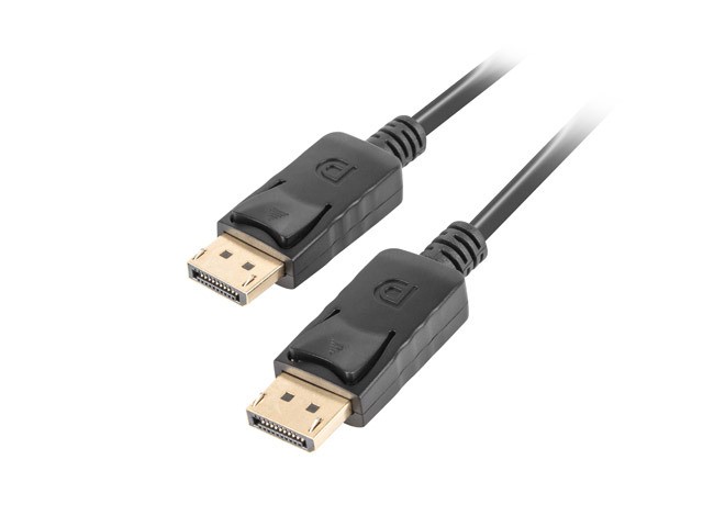 Hdmi laidas lanberg ca-dpdp-10cc-0005-bk