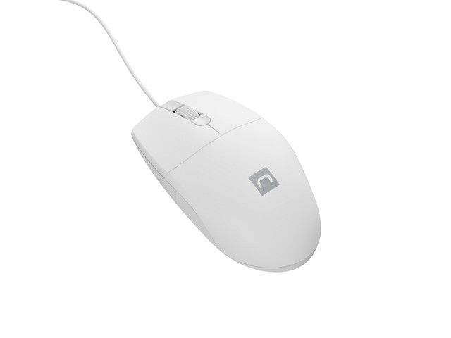 Laidinė pelė natec ruff 2 white