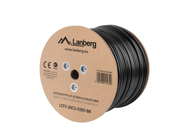 Maitinimo laidas lanberg lcf5-21cu-0305-bk