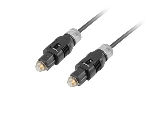Audio laidas laidas lanberg ca-tosl-10cc-0020-bk