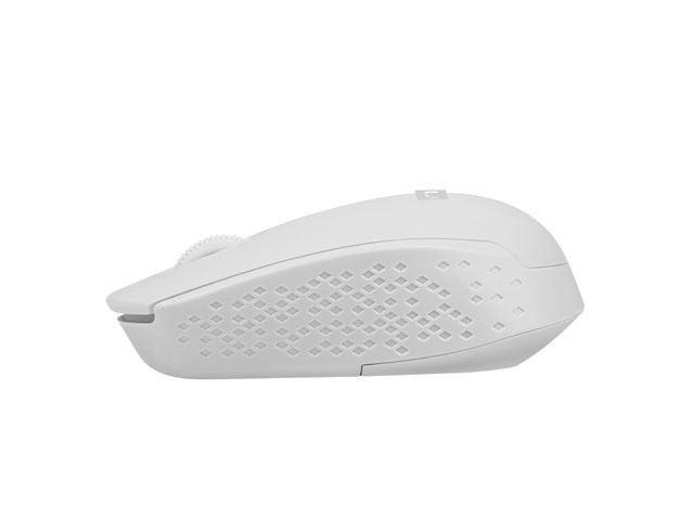 Natec stork optinė belaidė pelė, balta, 2.4 ghz, usb, 3 mygtukai, ergonomiška, suderinama su windows/linux, 800-1600 dpi