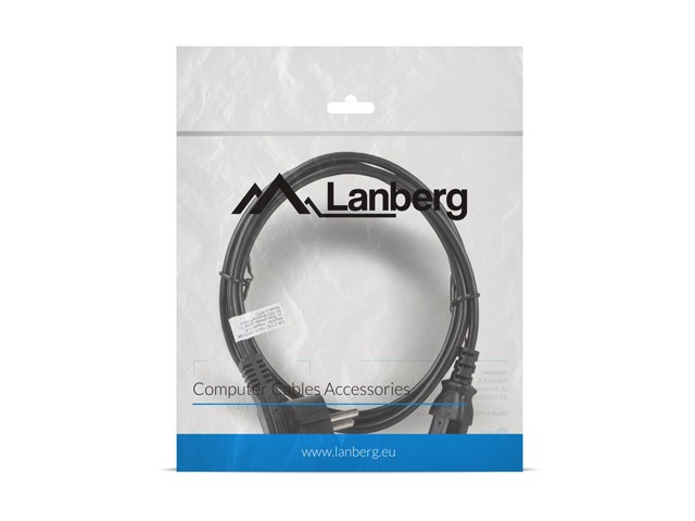Įkroviklis nešiojamam kompiuteriui lanberg ca-c13c-10cc-0018-bk, 10 a, 1.8 m