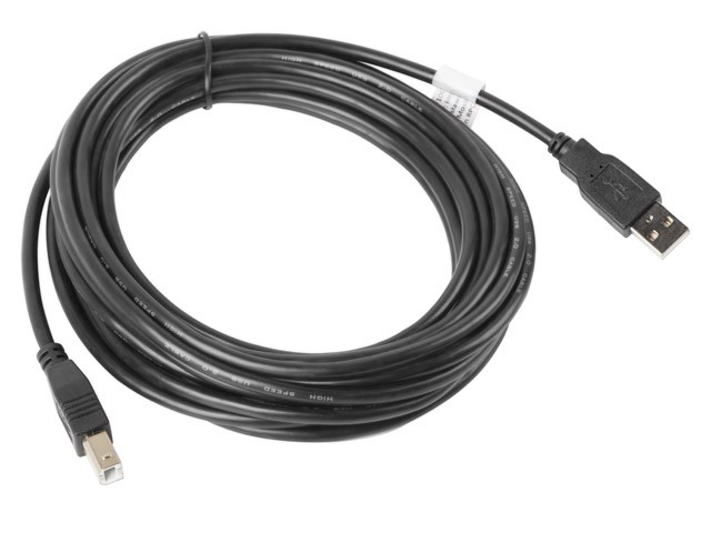 Maitinimo laidas lanberg ca-usba-10cc-0050-bk