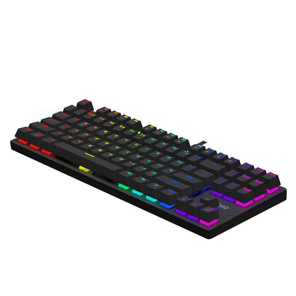 Savio tempest x2 rgb mechaninė klaviatūra, outemu red