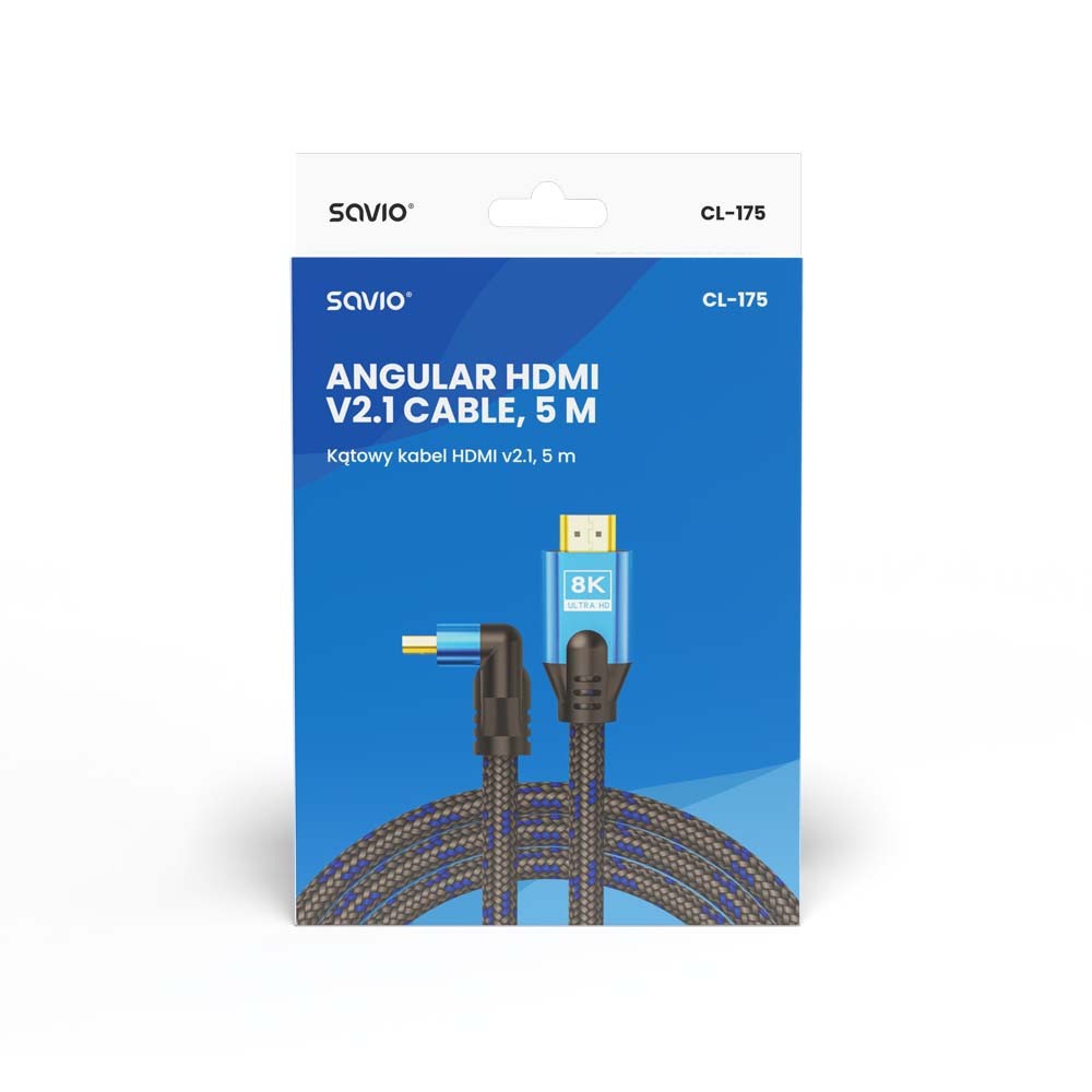 Hdmi laidas savio hdmi, 5 m