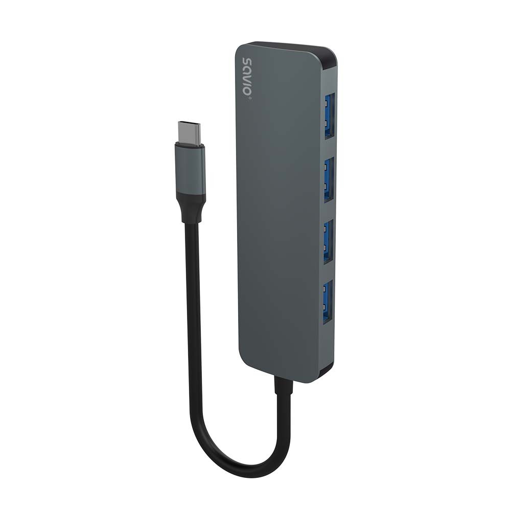 Savio ak-53 4-port usb-c 3.1 gen 1