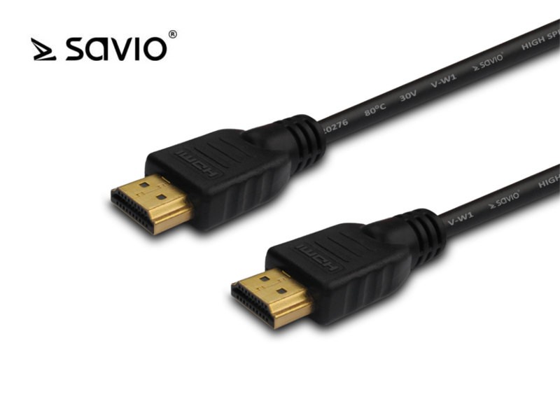 Hdmi laidas kabelis elmak hdmi - hdmi 15m (savio cl-38)