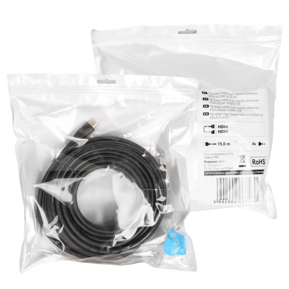 Hdmi laidas tb aktbxvh120g15mb