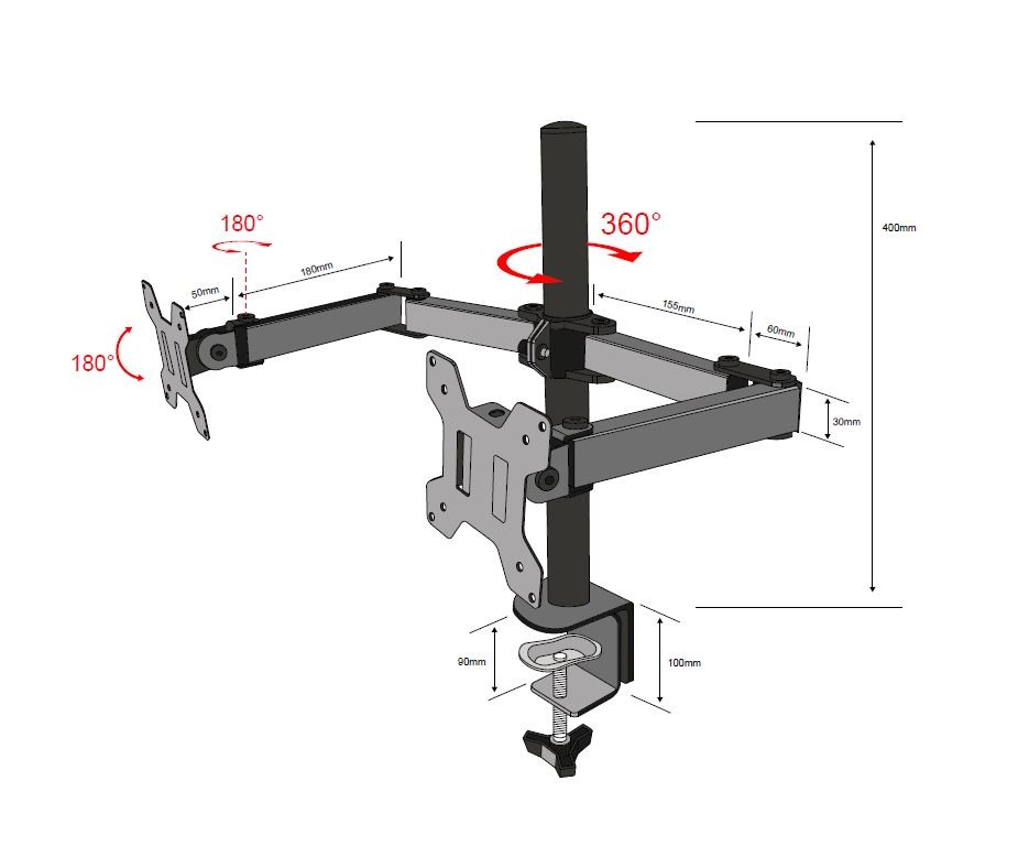Tv laikiklis tb tb-mo2 10-27”