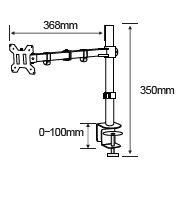 Tv laikiklis tb tb-mo1 10-27”